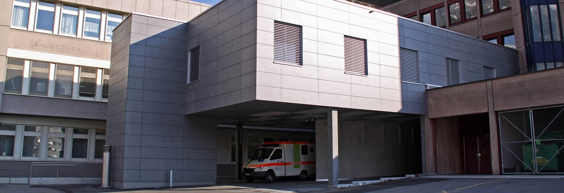Eingang Notaufnahme Spital Walenstadt
